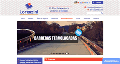 Desktop Screenshot of lorenzini.cl