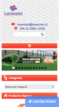 Mobile Screenshot of lorenzini.cl